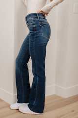 Judy Blue Josephine Mid Rise Bootcut Jeans