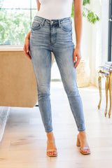 Judy Blue High Rise Control Top Vintage Skinny Jeans