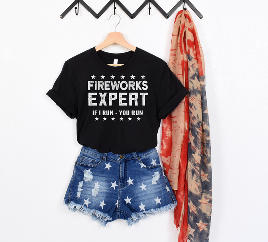 PREORDER: Fireworks Expert Graphic Tee
