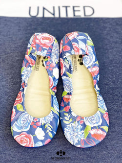 IN STOCK Storehouse Flats EXCLUSIVE LIMITED EDITION Blue Freedom Floral