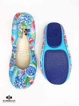 IN STOCK Storehouse Flats EXCLUSIVE LIMITED EDITION Turquoise Freedom Floral