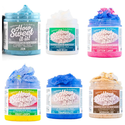 PREORDER: Exfoliating Whipped Soap in Assorted Scents
