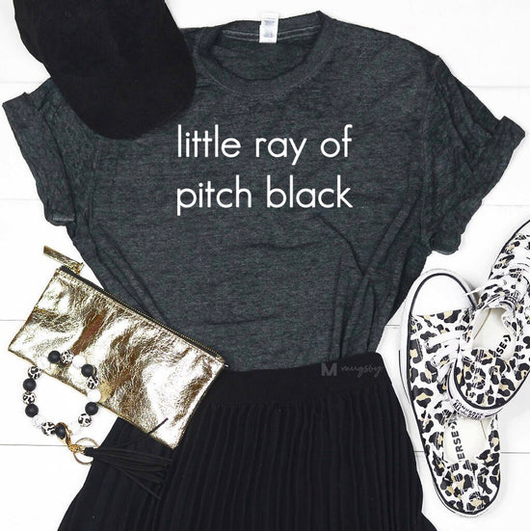PREORDER: Little Ray Of Pitch Black Shirt