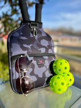 PREORDER: Pickleball Paddle Cover in Midnight Camo