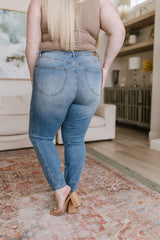 Judy Blue Mariah Tummy Control Shield Pocket Skinny Jeans
