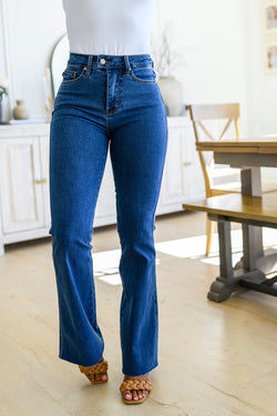 Judy Blue High Rise Tummy Control Flared Jeans