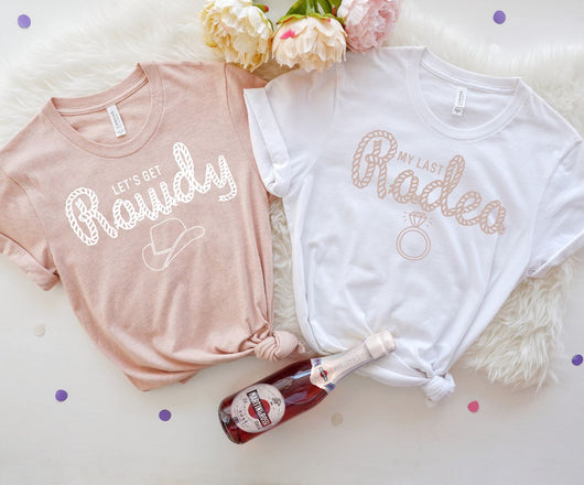 PREORDER: Matching Bridal Rodeo Graphic Tees