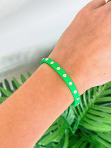 PREORDER: Neon Studded Cuff Bracelets in Four Colors