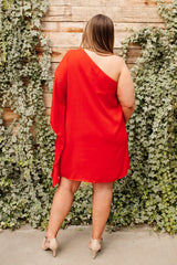 Mallory Dress in Red