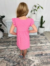 PREORDER: Matching Children's Ruffle Eyelet Dress in Four Colors