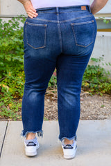 Judy Blue Stacie Midrise Destroyed Slim Fit Jeans