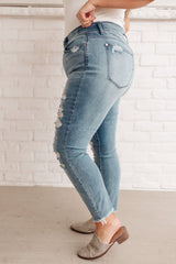 Judy Blue Washed Winter Skies Jeans