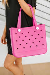 PREORDER: Waterproof Tote Bag in Pink