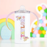 PREORDER: Personalized Kid's Travel Cup in Assorted Prints